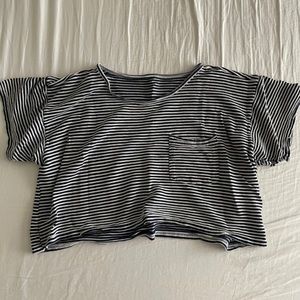 american apparel crop top in one size